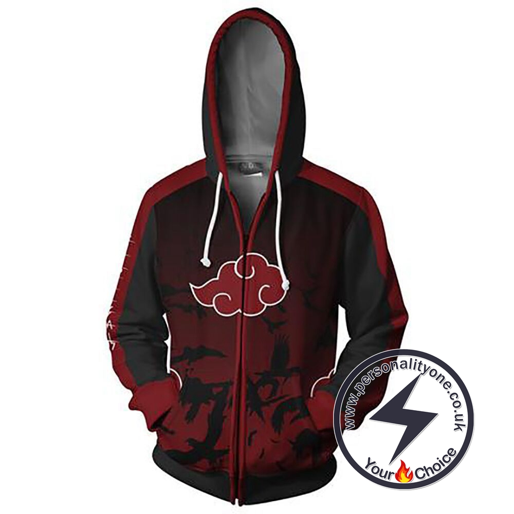 Naruto Uchiha Itachi Akatsuki Hoodie Jacket